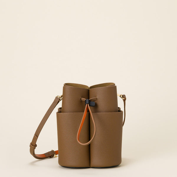 Orla Kiely Flower Petal Crossbody - Brown