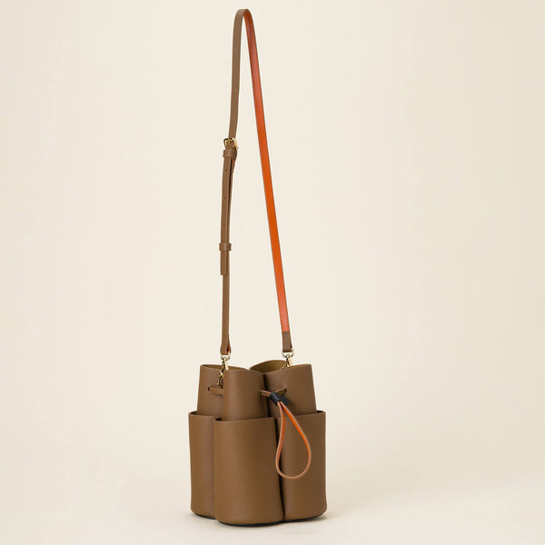 orla kiely Flower Petal Crossbody - Brown