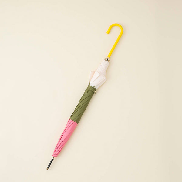 Orla Kiely Flower Petal Umbrella - Khaki