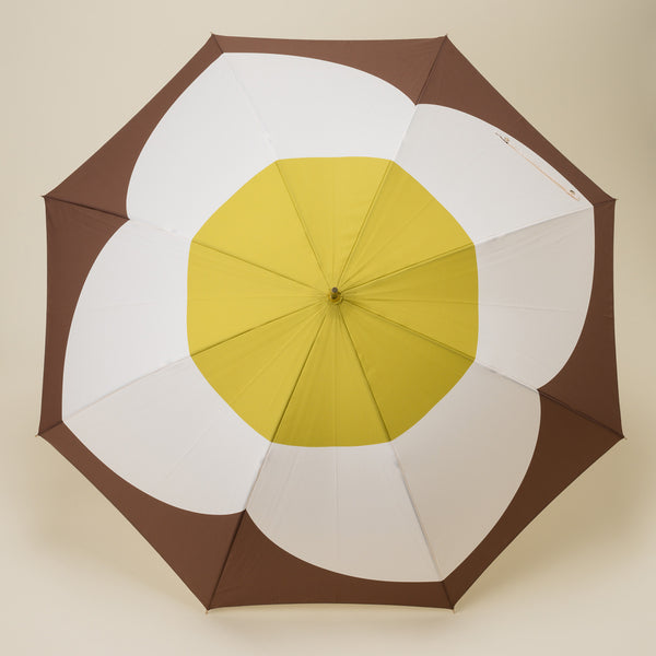 Orla Kiely Flower Petal Umbrella - Off White
