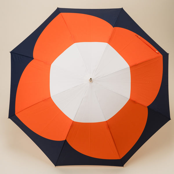 Orla Kiely Flower Petal Umbrella - Orange