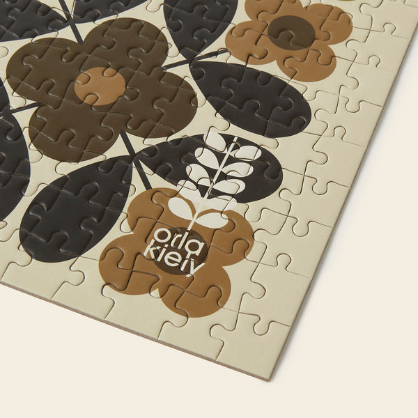 Orla Kiely Flower Tile Jigsaw Puzzle
