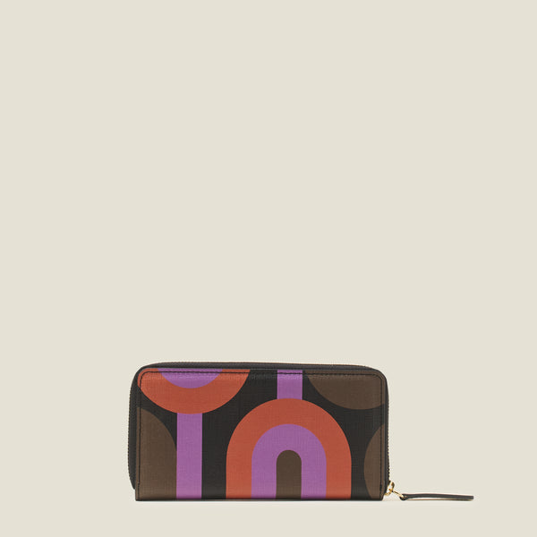 Orla Kiely Forget Me Not Big Wallet - Circle Line