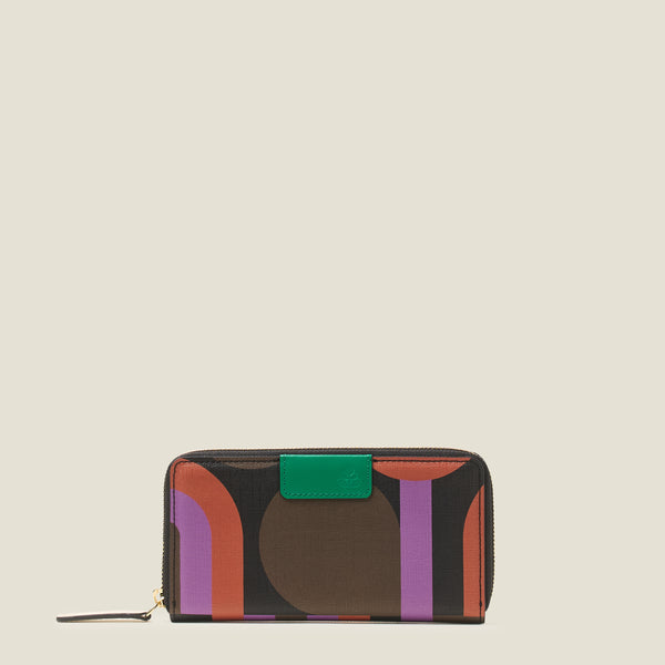 orla kiely Forget Me Not Big Wallet - Circle Line