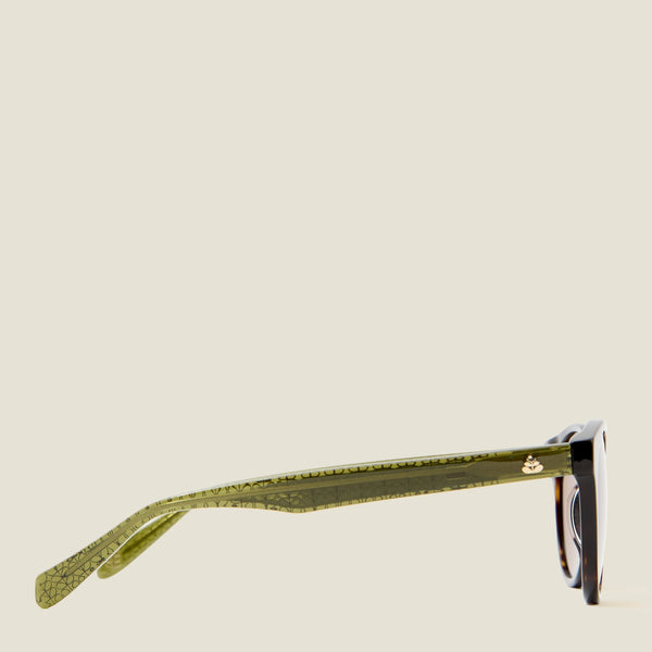 Orla Kiely Jasmine Sunglasses - Tortoiseshell & Olive