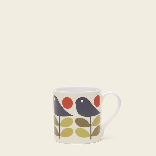 Orla Kiely Large Mug Set Of 2 - Early Bird