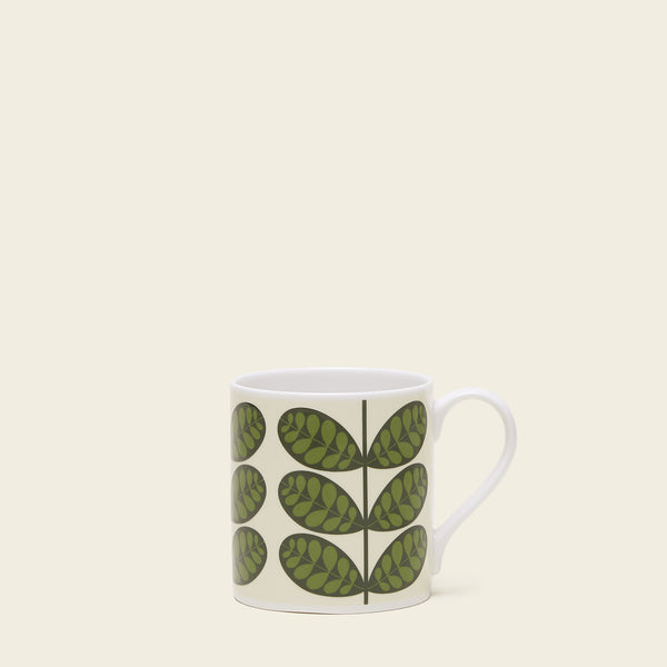 Orla Kiely Large Mug Set Of 3 - Botanica Stem
