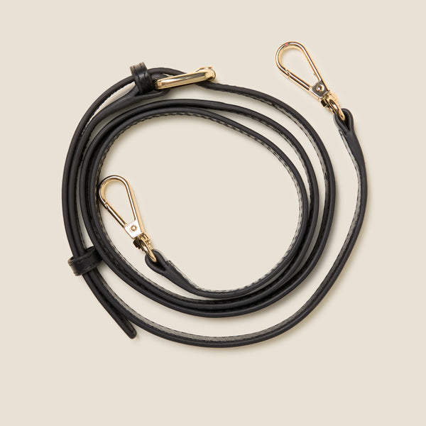 Orla Kiely Leather Strap - Black