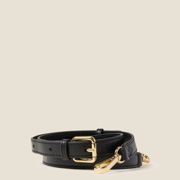 orla kiely Leather Strap - Black