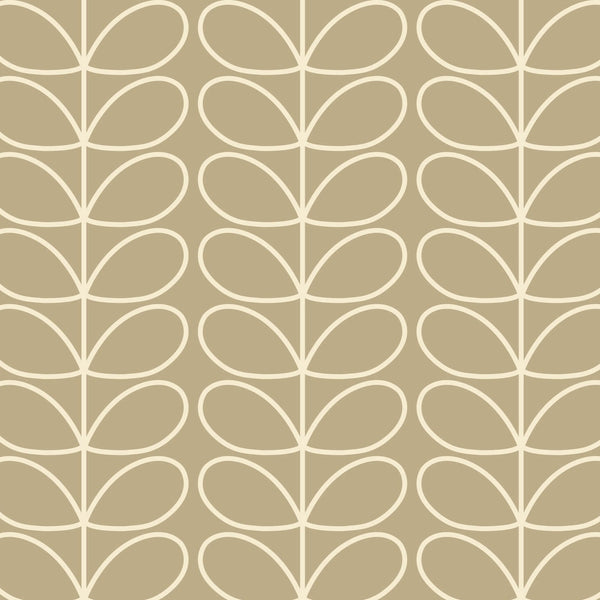 orla kiely Linear Stem Stone Wallpaper - Sample ROW