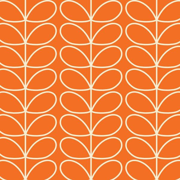 orla kiely Linear Stem Tomato Wallpaper - Sample ROW