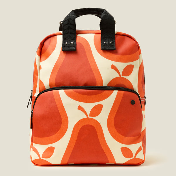 orla kiely Lotta Backpack - Pear Tomato