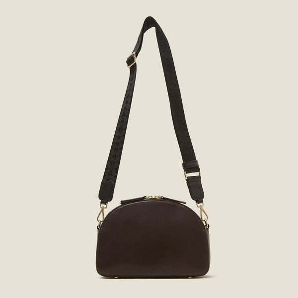 Orla Kiely Luna Crossbody - Spot Flower Walnut