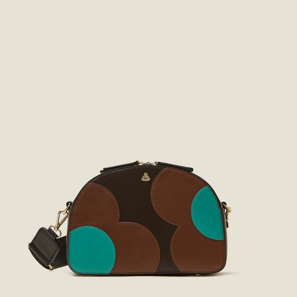 orla kiely Luna Crossbody - Spot Flower Walnut