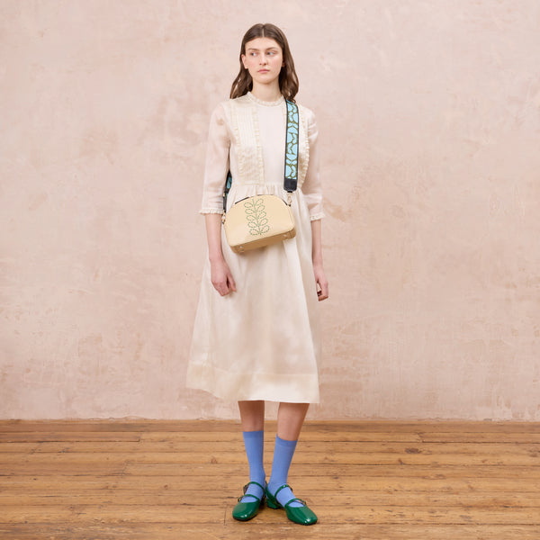 orla kiely Luna Crossbody - Whipstitch Stem Cream