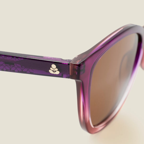 Orla Kiely Magnolia Sunglasses - Magenta