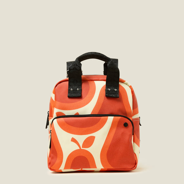 orla kiely Mini Lotta Backpack - Pear Tomato