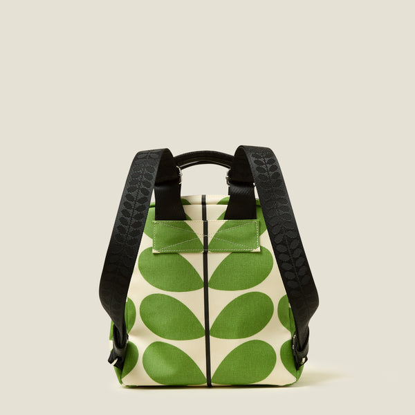 Orla Kiely Mini Lotta Backpack - Solid Stem Apple