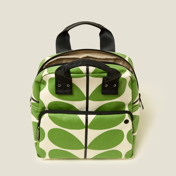 Orla Kiely Mini Lotta Backpack - Solid Stem Apple
