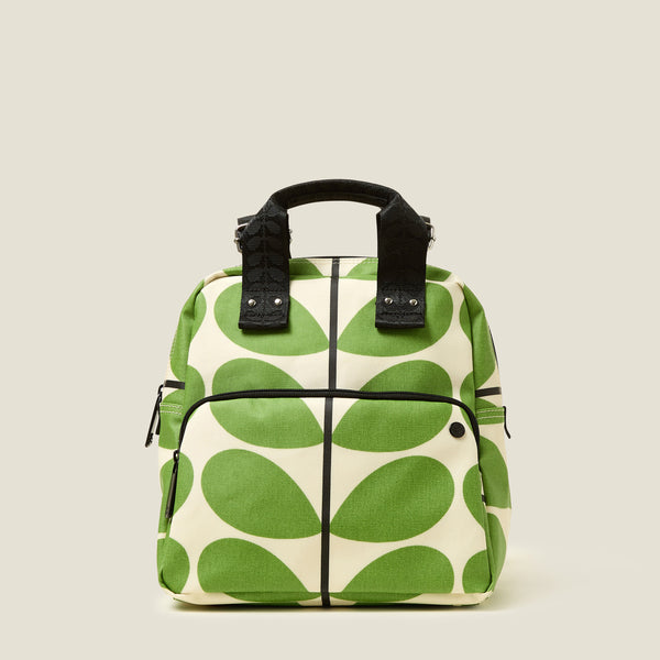 orla kiely Mini Lotta Backpack - Solid Stem Apple
