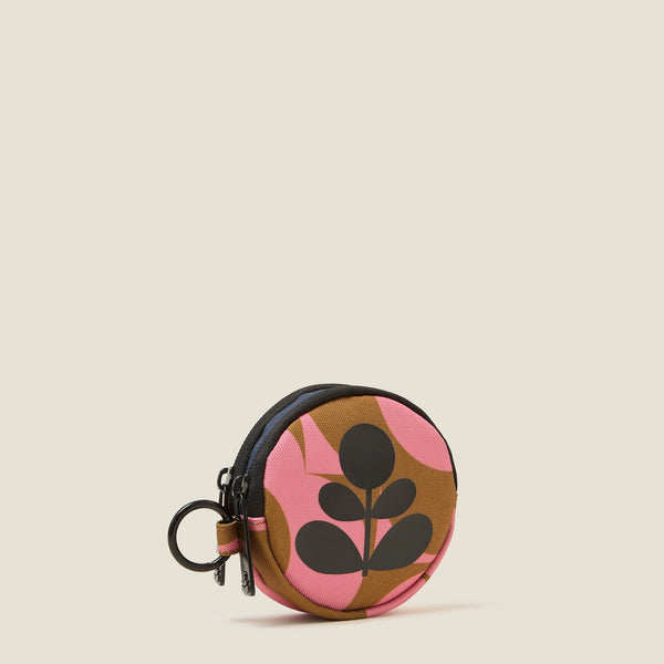 Orla Kiely Pi Coin Purse - Flower Prism Marshmallow