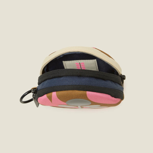 Orla Kiely Pi Coin Purse - Flower Prism Marshmallow