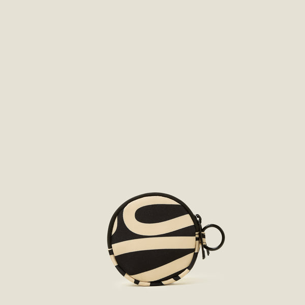 Orla Kiely Pi Coin Purse - Noodle Black