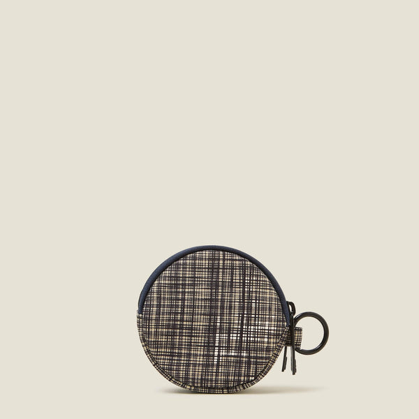 Orla Kiely Pi Coin Purse - Scribble Print Black