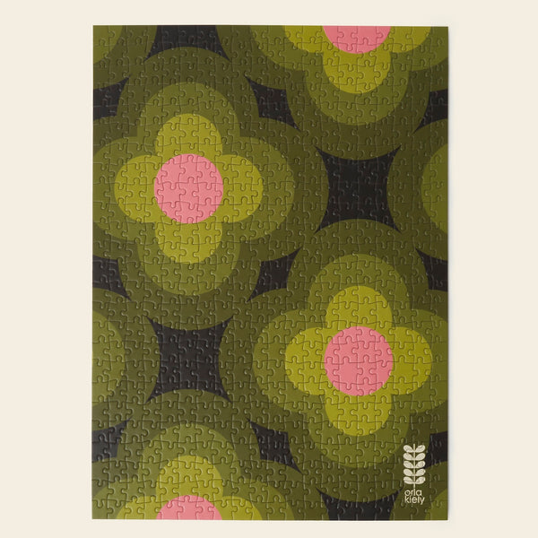 Orla Kiely Radial Flower Jigsaw Puzzle