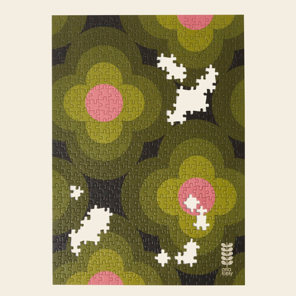 Orla Kiely Radial Flower Jigsaw Puzzle