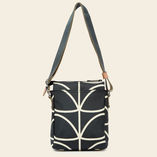 Orla Kiely Ranger Crossbody - Linear Stem Liquorice