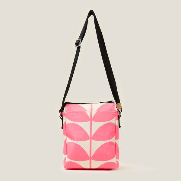Orla Kiely Ranger Crossbody - Solid Stem Neon Pink