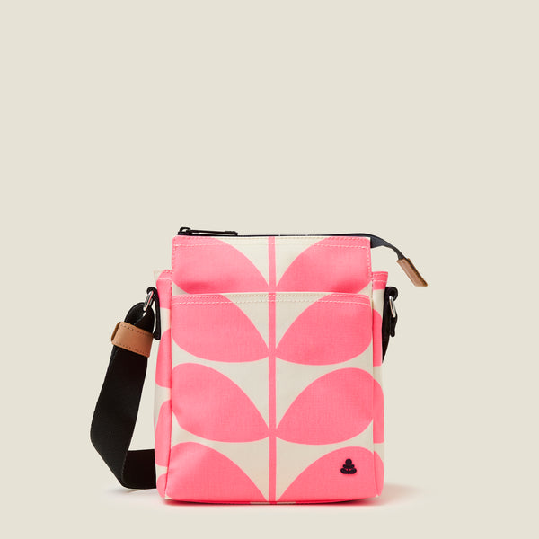 orla kiely Ranger Crossbody - Solid Stem Neon Pink