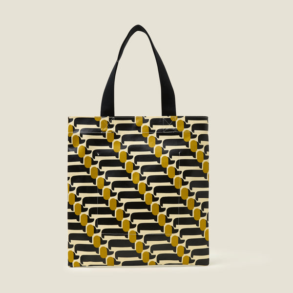 orla kiely Rollaway Book Bag - Dog Show Jet