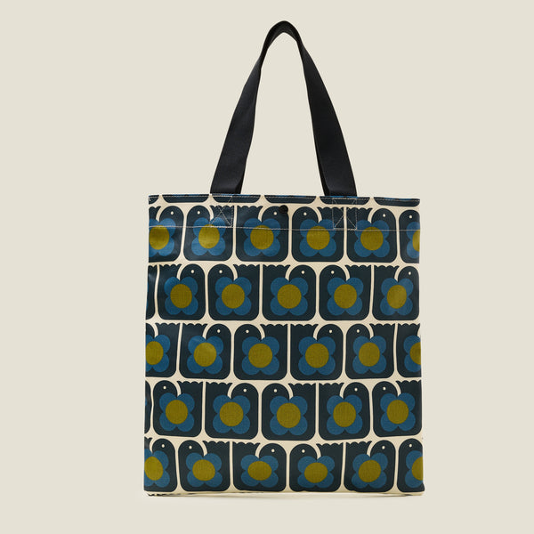 orla kiely Rollaway Book Bag - Love Birds Navy