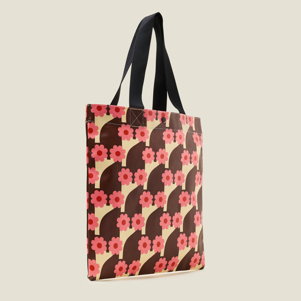 Orla Kiely Rollaway Book Bag - Seven Owls Paprika