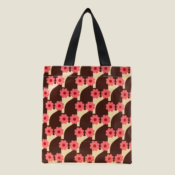 Orla Kiely Rollaway Book Bag - Seven Owls Paprika
