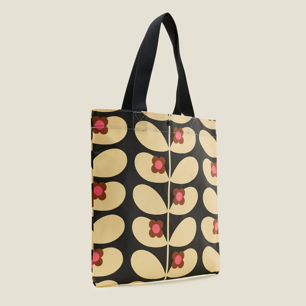 Orla Kiely Rollaway Book Bag - Wild Rose Stem