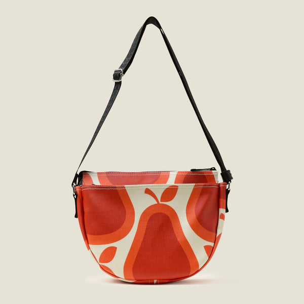 Orla Kiely Rounder Crossbody - Pear Tomato