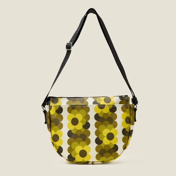 Orla Kiely Rounder Crossbody - Retro Flower Yellow