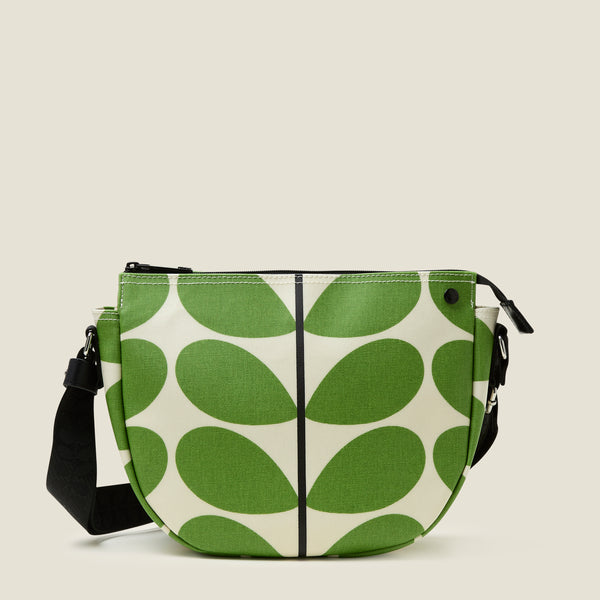 Orla Kiely Rounder Crossbody - Solid Stem Apple