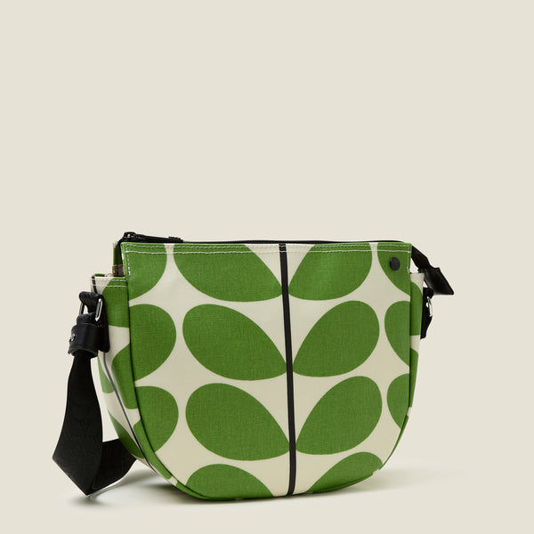 Orla Kiely Rounder Crossbody - Solid Stem Apple