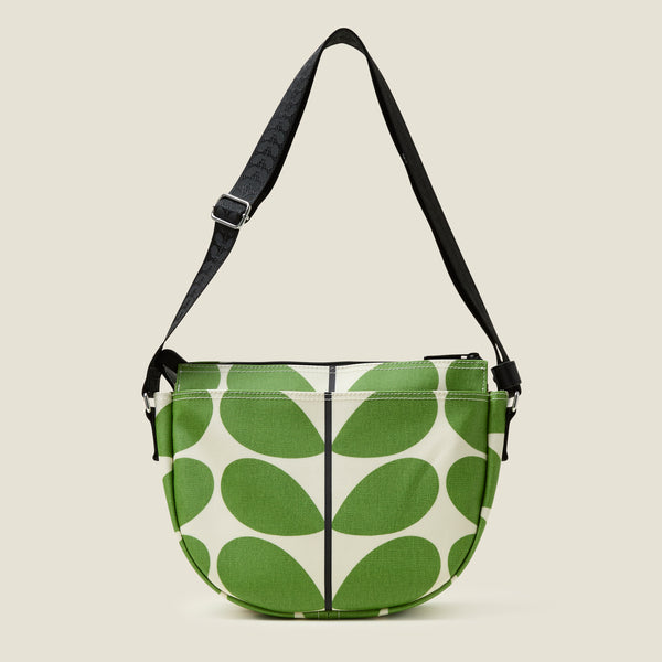 Orla Kiely Rounder Crossbody - Solid Stem Apple