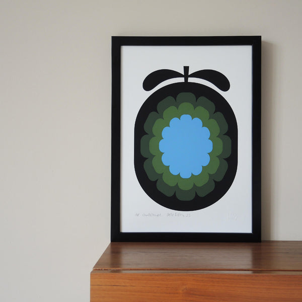 orla kiely Screen Printed Artwork - Cantaloupe