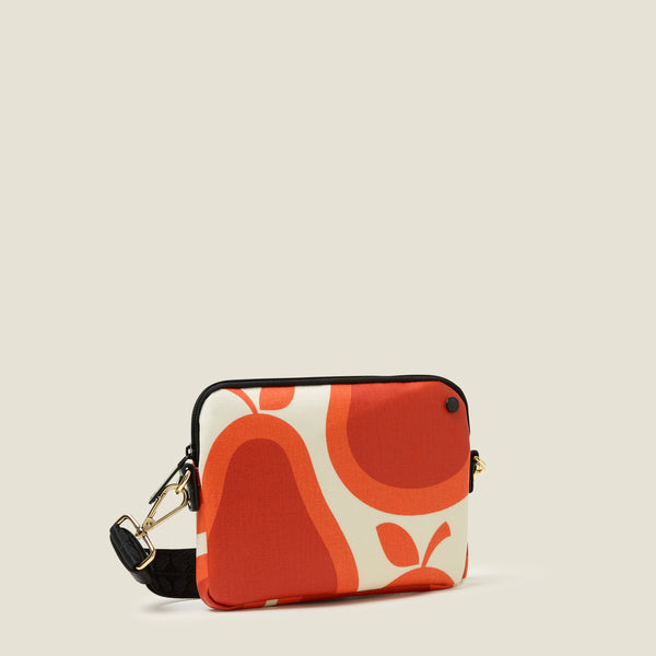 Orla Kiely Slim Crossbody - Pear Tomato