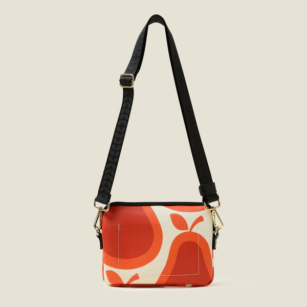 Orla Kiely Slim Crossbody - Pear Tomato