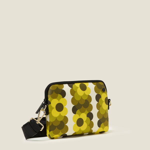 Orla Kiely Slim Crossbody - Retro Flower Yellow