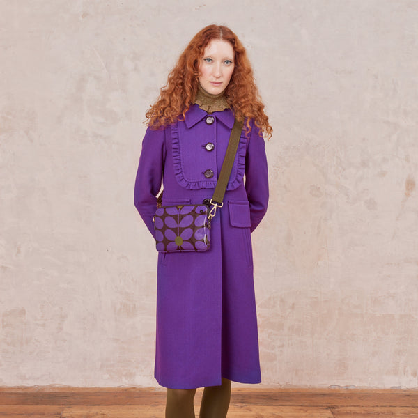 orla kiely Slim Crossbody - Sixties Stem Orchid