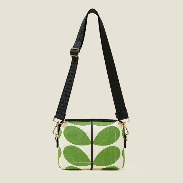 Orla Kiely Slim Crossbody - Solid Stem Apple