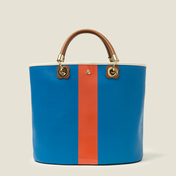 orla kiely Smile Tote - Colour Block True Blue